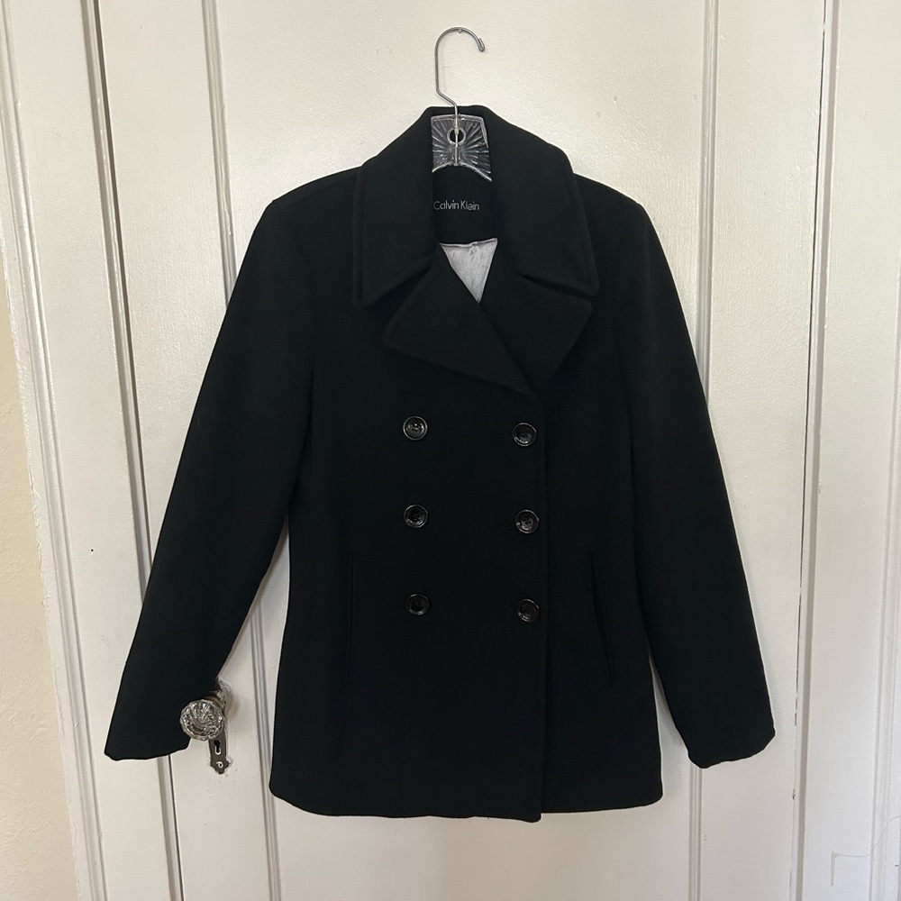 Calvin Klein Women's wool Pea coat - Small